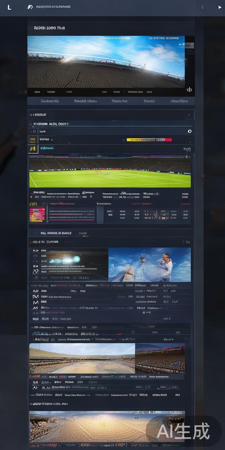 除了直播视频，官网还提供实时比分、赛程安排、历史数