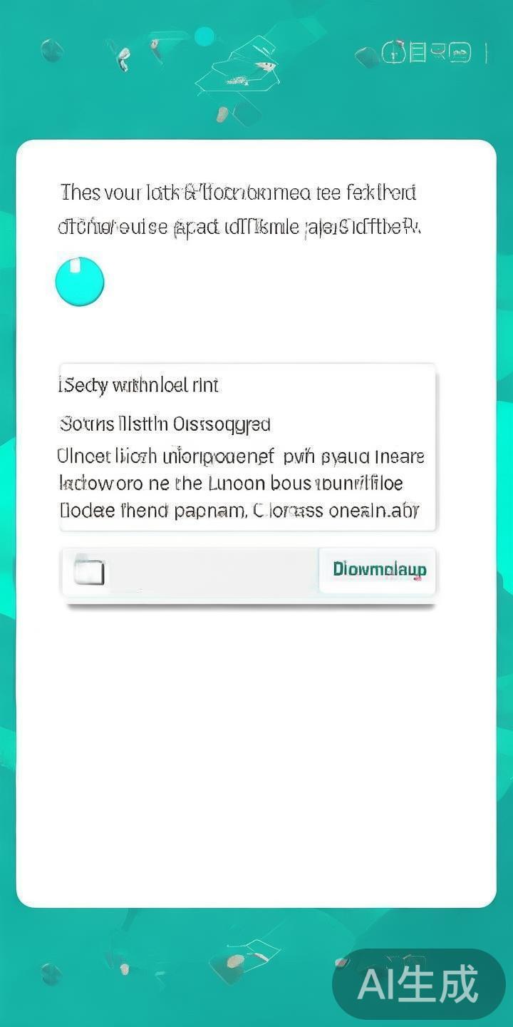 安卓用户：点击官网下载链接，系统会弹出“允许安装未
